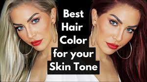 best hair color for your skin tone