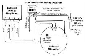 Everyone needs to see this thread, this question gets asked at least once a here's one that's similar to the first one but with external regulator. General Electric Voltage Regulator Wiring Diagram Schematic And Wiring Diagram Alternator Car Alternator Electrical Circuit Diagram
