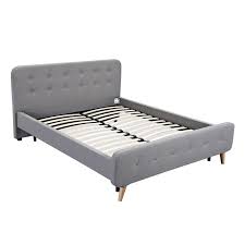 double bed jellybean fabric bed frame