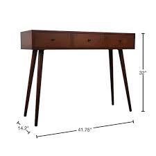 Decor Therapy Mid 42 In Walnut
