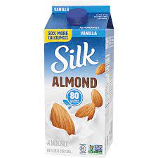white wave silk almond milk vanilla