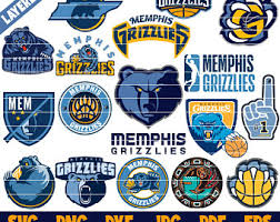 Memphis grizzlies logo by unknown author license: Memphis Grizzlies Etsy
