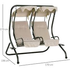 Patio Swinging Chair Hammock Canopy