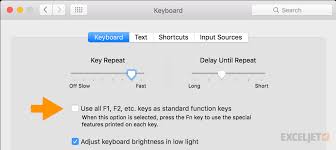 Excel Shortcuts On The Mac Exceljet
