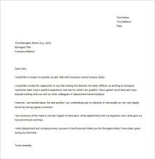 16 formal resignation letter templates