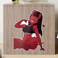 Meru The Succubus cute trendy  Sticker for Sale by GavinDeGraw | Redbubble