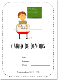 Page De Garde Ce1 Cahier De Devoirs - Les cahiers des élèves CE1 – Option minimaliste à 5 cahiers seulement