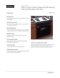 Ge 30 Drop In Electric Range With