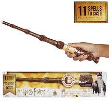 Harry Potter Albus Dumbledores Wizard Training Wand 11 Spells To Cast Official Toy Wand With Lights Sounds Wand Lord Voldemort Wand Also