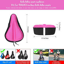 Kids Gel Bike Seat Cushion Cover