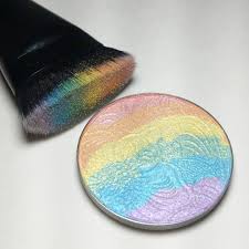 rainbow highlighter makeup rainbow