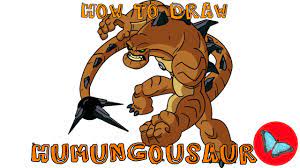 How To Draw Humungousaur Reboot From Ben 10 | Drawing Animals - YouTube