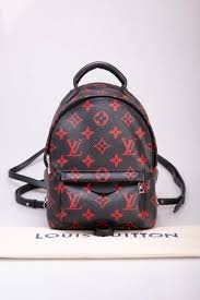 louis vuitton backpack red bags