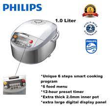 Register your product and get support at www.philips.com/welcome hd4744 user manual important read this user manual carefully before you use the appliance and save it for future beware of hot steam coming out of the steam vent during cooking or out of the rice cooker when you open the lid. Philips Viva Collection Fuzzy Logic Rice Cooker 1 0 Liters Hd3031 Shopee Malaysia