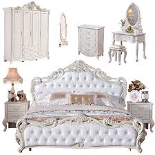 French country bedroom furniture : White Fancy French Style 8 Pieces Home Bedroom Furniture Set Buy Home Bedroom Furniture Set Home Furniture Bedroom Furniture Product On Alibaba Com