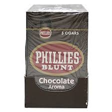 Alternative to cigarettes delivery ; Phillies Blunt Chocolate Pack Road Runner Cigars