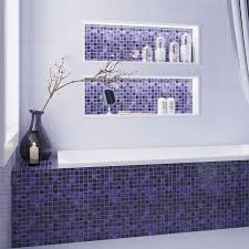 Purple Glass Mosaic Tile Tile Selection