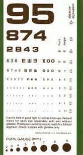 Rosenbaum Pocket Vision Card