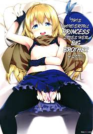This Wonderful Princess Loves Her Big Brother a Lot!! hentai manga for free  
