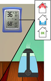 ideal humidity in house in the winter