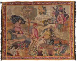 antique french aubusson tapestry 78244