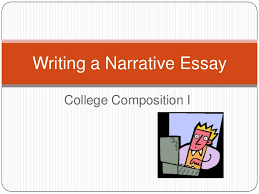 Writing Successful Narrative Essays Three Essentials    ppt download 