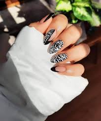 zebra nail art designs k4 fashion
