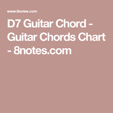 D7 Guitar Chord Guitar Chords Chart 8notes Com My