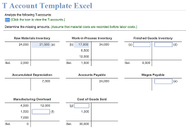 Excel T Accounts Template Kozen Jasonkellyphoto Co
