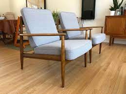 Mid Century Teak 1950s Danish Lounge