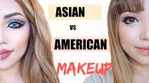 asian vs american makeup you