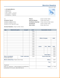 Taxi Bill Template And 4 Job Invoice Templates Cook Resume Tagua