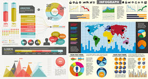 Chart Elements Of Color Vector Graphic Free Vector In