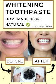 diy whitening toothpaste 100 natural