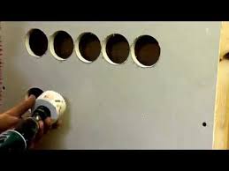 Schablone hohlwanddosen ausdrucken / : Bohrschablone Film 02 Youtube