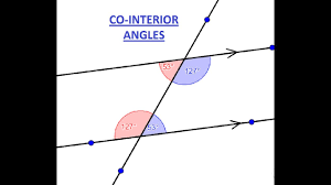 co interior angles add up to 180