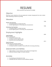 Sample Of Hobbies And Interests On A Resume Earpod Co