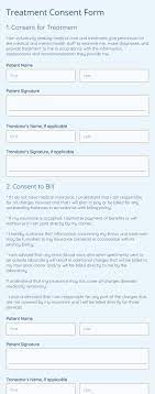free cal consent form templates