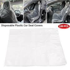 100pcs Disposable Car Seat Cover