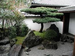 Japanese Garden Design In The Patio