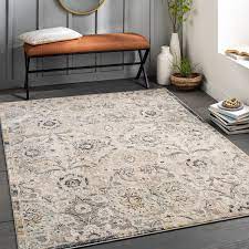 taupe indoor abstract area rug