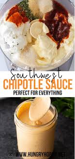 southwest chipotle sauce hungry hobby