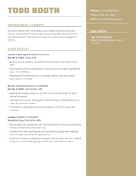 Discover how to write the perfect resume with data analyzed keywords and characteristics from top employers. Top Cashier Resume Example In 2021 Myperfectresume