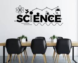 science elements wall decal vinyl
