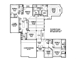 4 Bedrooms And 3 5 Baths Plan 6354