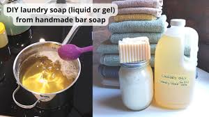 diy laundry soap liquid or gel from