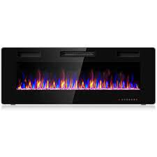 Electric Fireplace With Timer