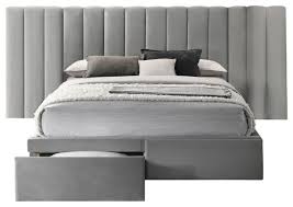 faro velvet bed frame with extra wide