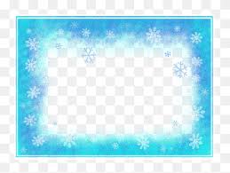 snowflake frame png images pngwing