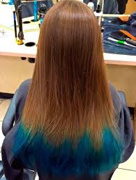 Brunettes who color their hair will benefit the most from using blue shampoo because the pigment absorbs better into hair with expanded cuticles. 20 Dip Dye Hair Ideas Delight For All